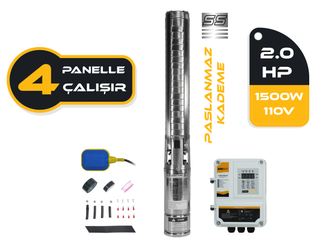 2 HP 110 Dcv DALGIC POMPA